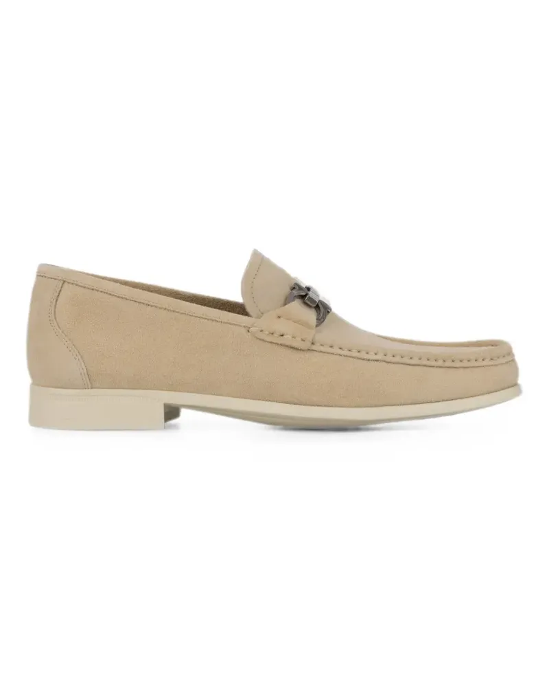 Ferragamo Loafer mit Gancini-Detail - Nude Nude