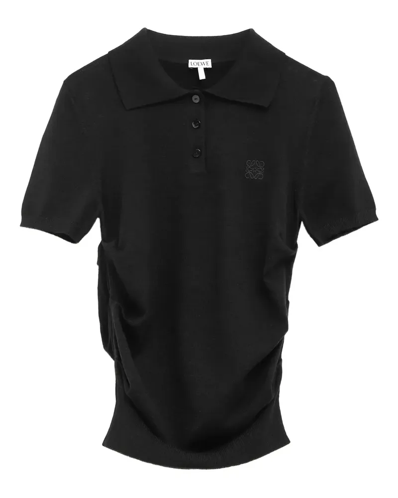 Loewe Kurzärmeliges Poloshirt - Blau Blau
