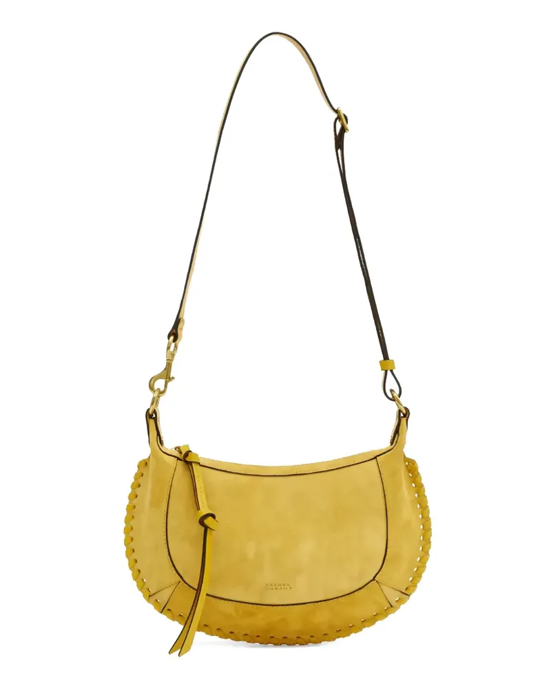 Isabel Marant Oskan Moon suede shoulder bag - Gelb Gelb
