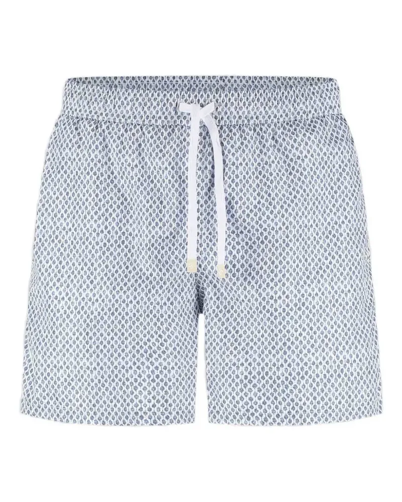 Gran Sasso Badeshorts mit Logo - Blau Blau
