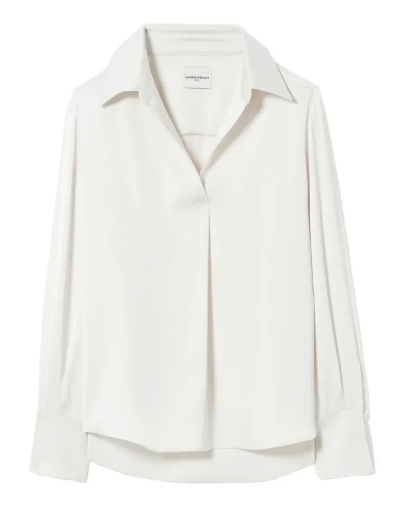 Claudie Pierlot Klassische Bluse - Nude Nude