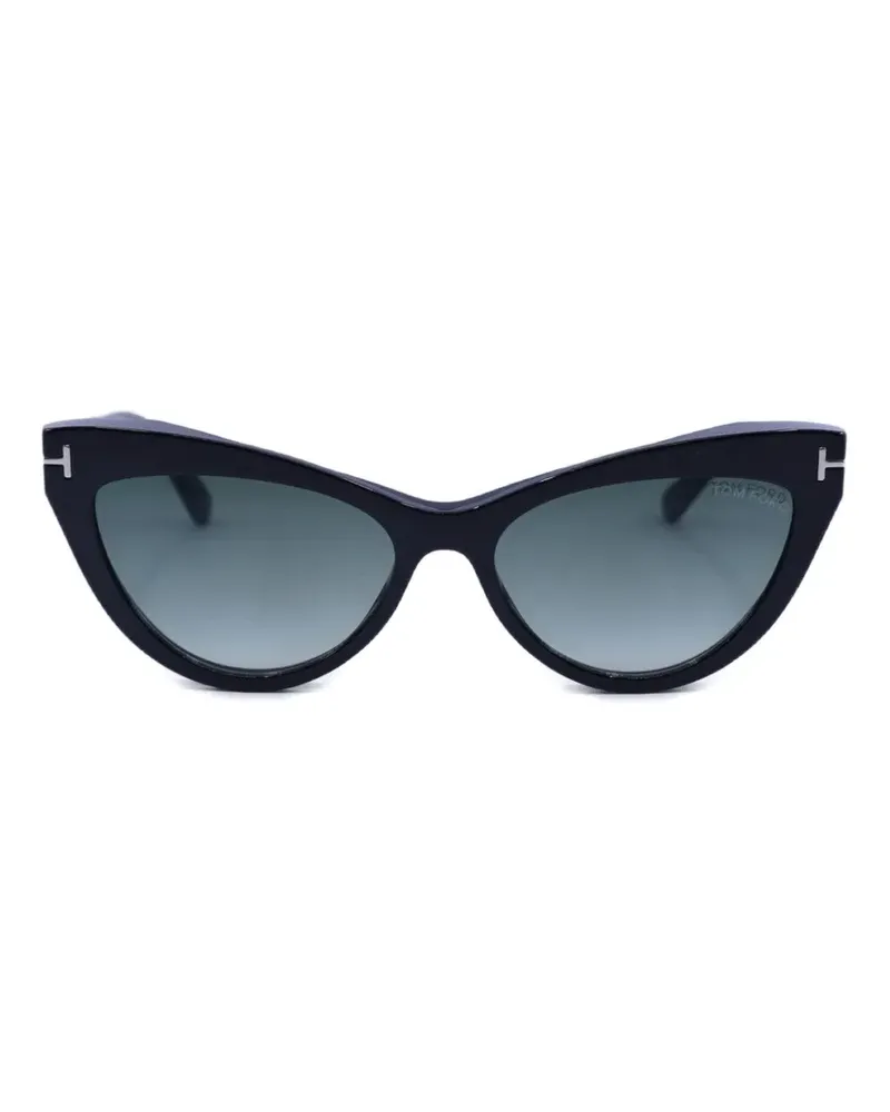 Tom Ford Brille mit Cat-Eye-Gestell - Schwarz Schwarz