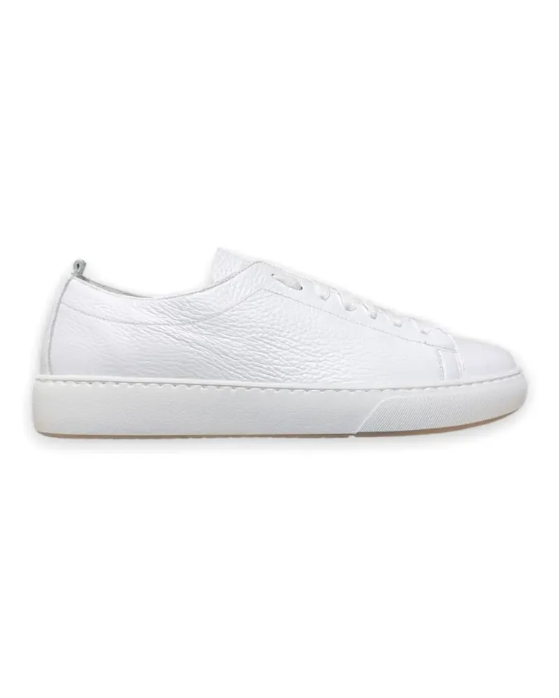CALCE low-top leather sneakers - Weiß Weiß