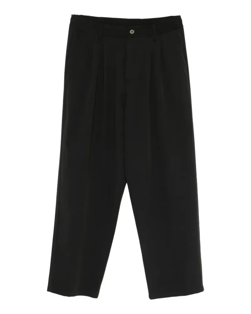 IMPERIAL pleated trousers - Schwarz Schwarz