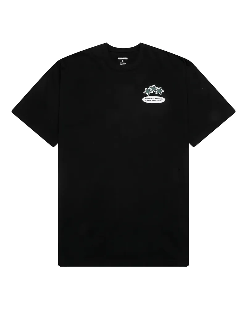 Neighborhood NH S/S T-Shirt - Schwarz Schwarz