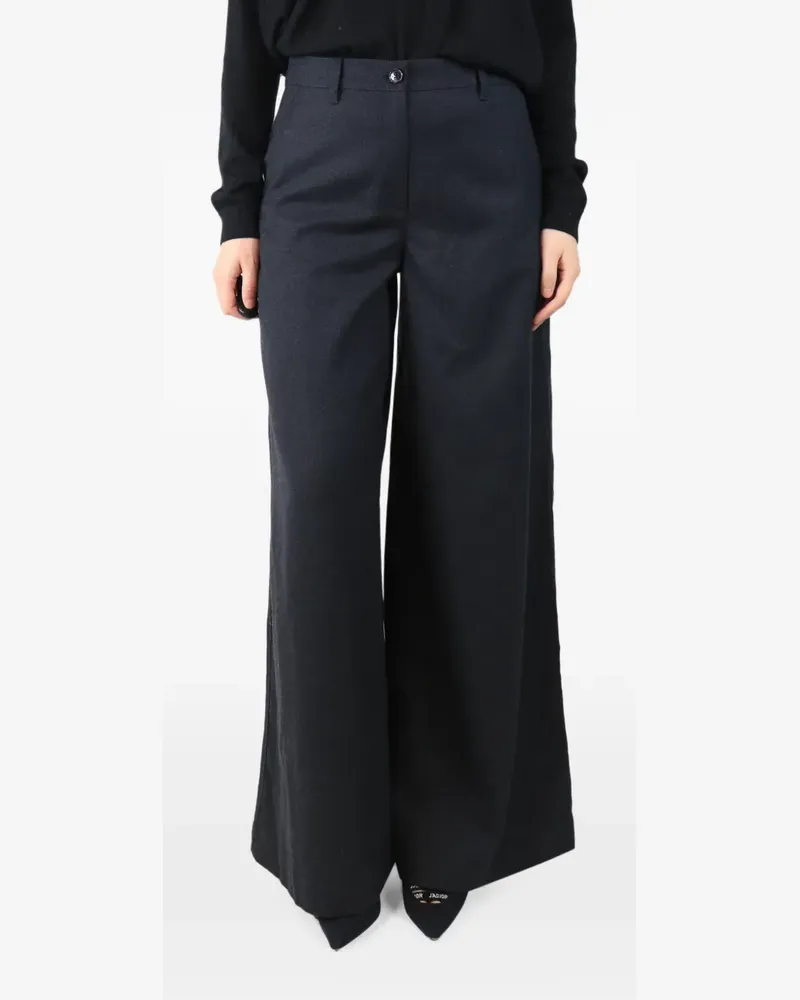 Theory wide-leg palazzo pants - Grau Grau
