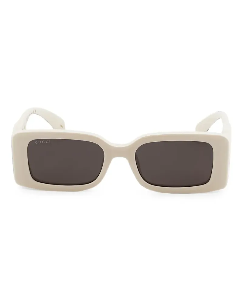 Gucci Sonnenbrille mit GG - Nude Nude