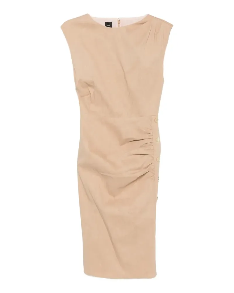 Pinko Alissa ruched mini dress - Nude Nude