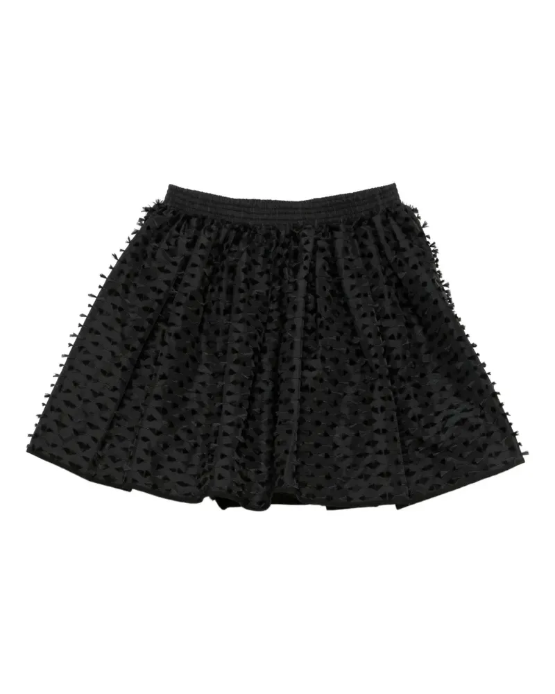 Cecilie Bahnsen Fiamma fil-coupé skirt - Schwarz Schwarz