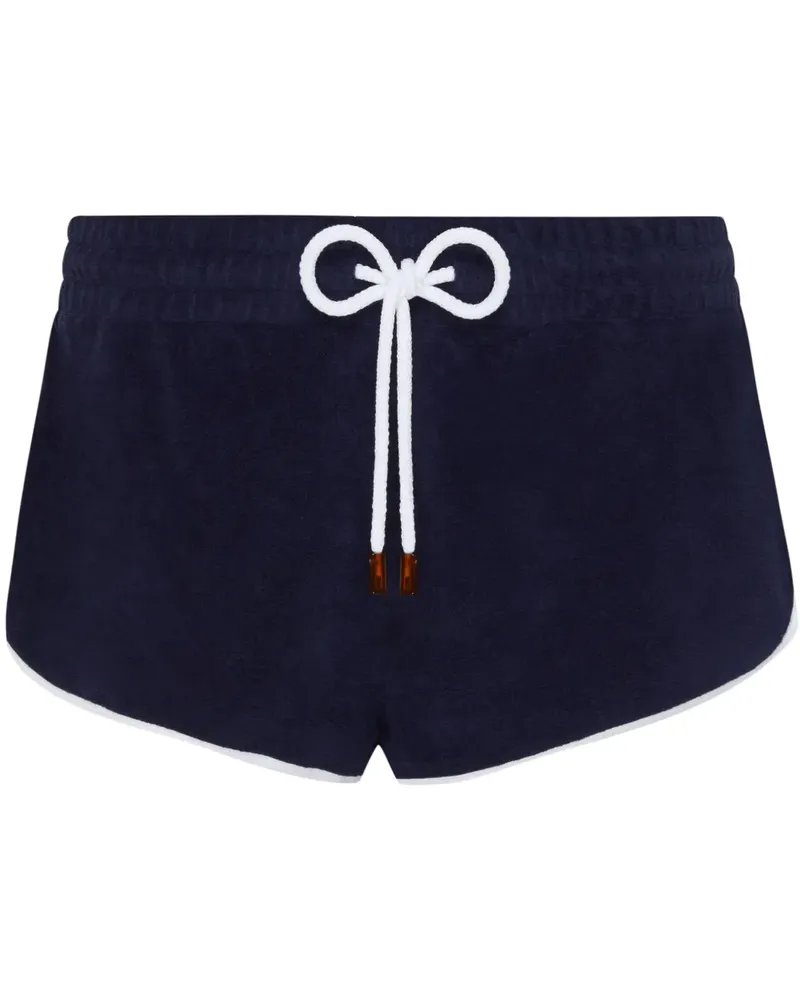 Vilebrequin VBQ Line Frottee-Shorts - Blau Blau
