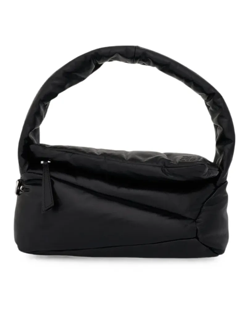 Loewe Puffer Puzzle shoulder bag - Schwarz Schwarz