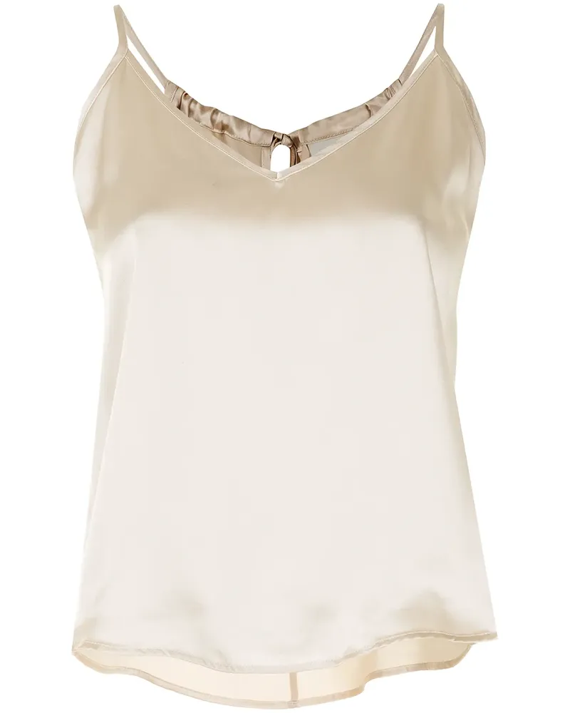 mason by michelle mason Top und Shorts aus Seide - Nude Nude