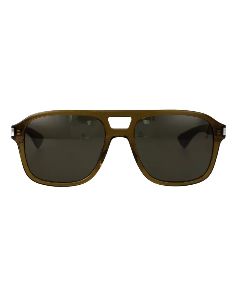 Saint Laurent SL 881 pilot sunglasses - Braun Braun