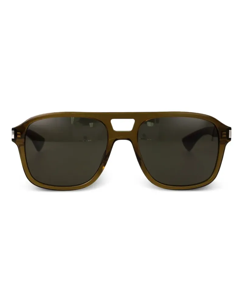 Saint Laurent SL 881 pilot sunglasses - Braun Braun