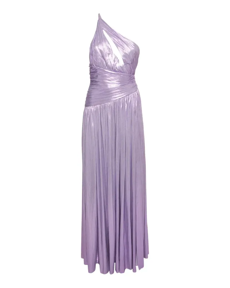 Retrofête Dara draped one-shoulder maxi dress - Violett Violett