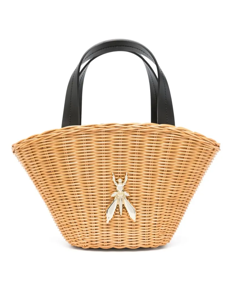 Patrizia Pepe Kleine Minimal City Handtasche - Nude Nude