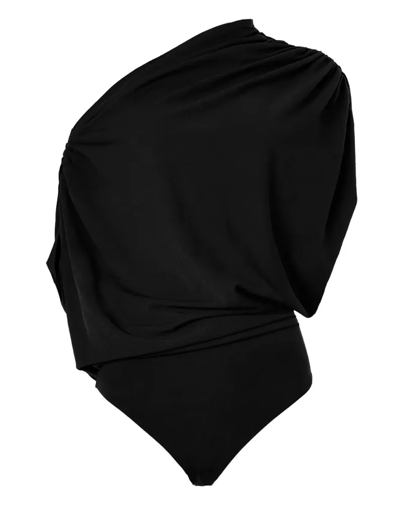 Wolford Drapierter Body - Schwarz Schwarz