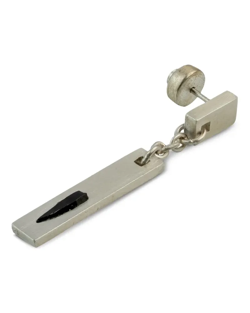 Parts Of Four plate dangle earring - Silber Silber