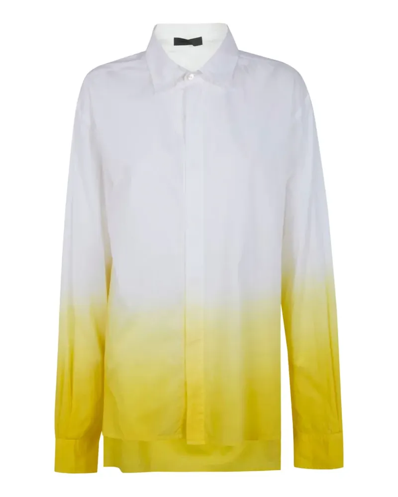 Maria Calderara dip-dye-effect shirt - Weiß Weiß