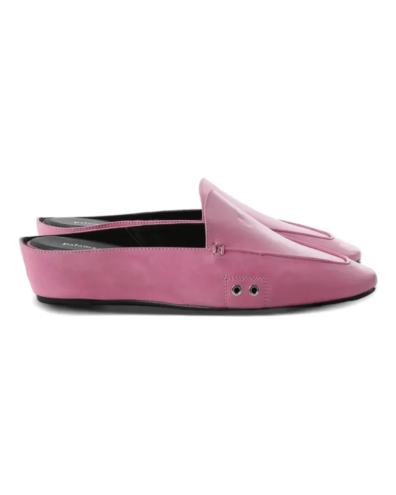 Paloma Wool eyelet-detail wedge loafers - Rosa Rosa