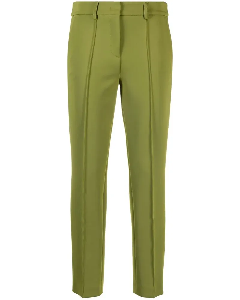 Blanca Gerade Cropped-Hose - Grün Grün