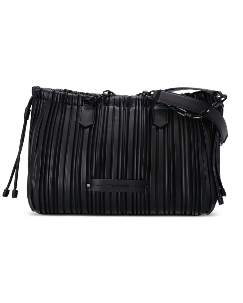 Karl Lagerfeld Mittelgroße K/Kushion Mini-Tasche - Schwarz Schwarz