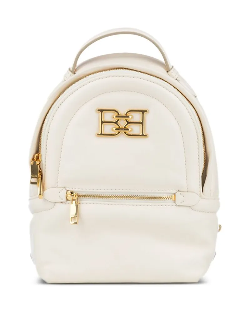 Bally Rucksack mit Monogramm - Weiß Weiß