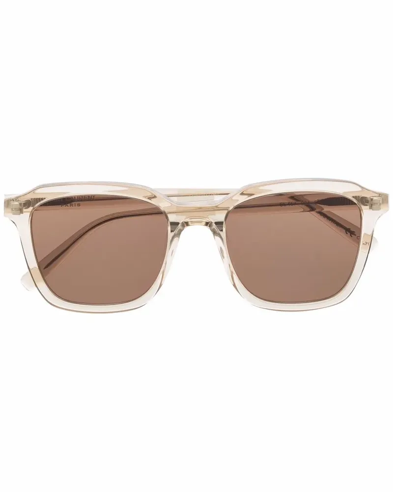 Saint Laurent Eckige SL 457 Sonnenbrille - Nude Nude