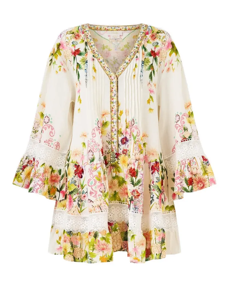 Camilla The Call Of Catalonia mini dress - Nude Nude