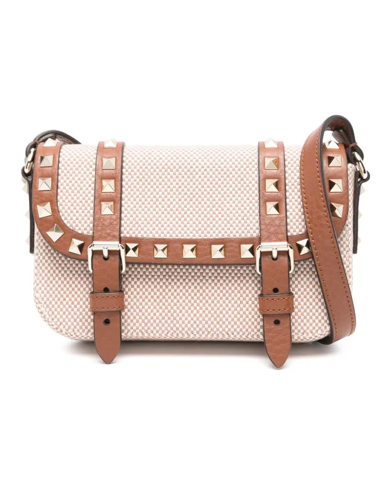 Valentino Garavani Mini 'Rockstud' Umhängetasche - Nude Nude