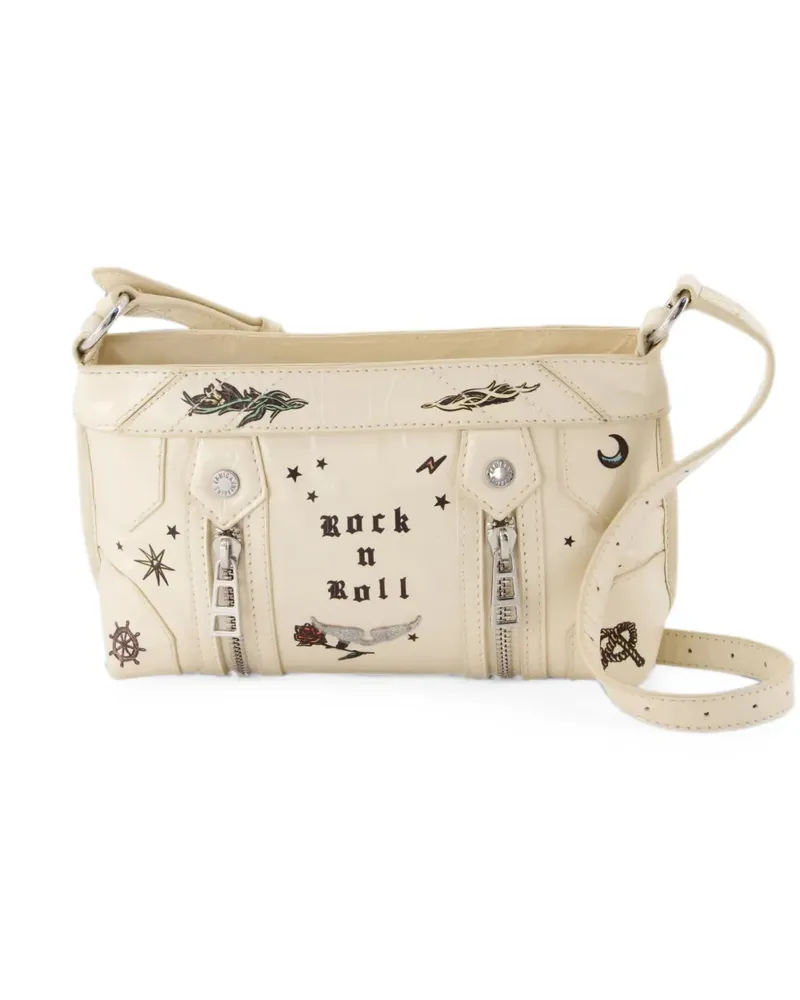 Zadig & Voltaire Sunny Mood Tattoo Umhängetasche - Nude Nude
