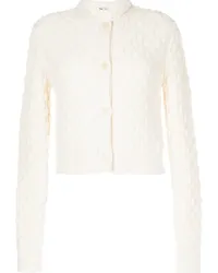 Ports 1961 Cardigan mit 3D-Strickmuster Nude