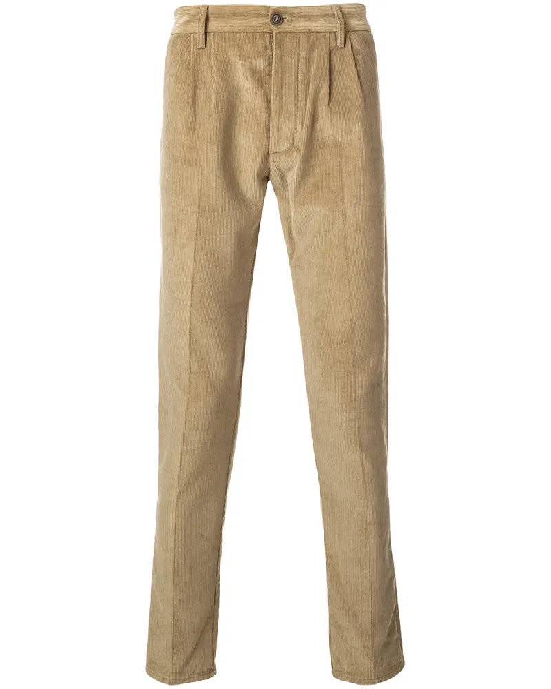 Fortela Hose mit schmal zulaufendem Bein - Nude Nude