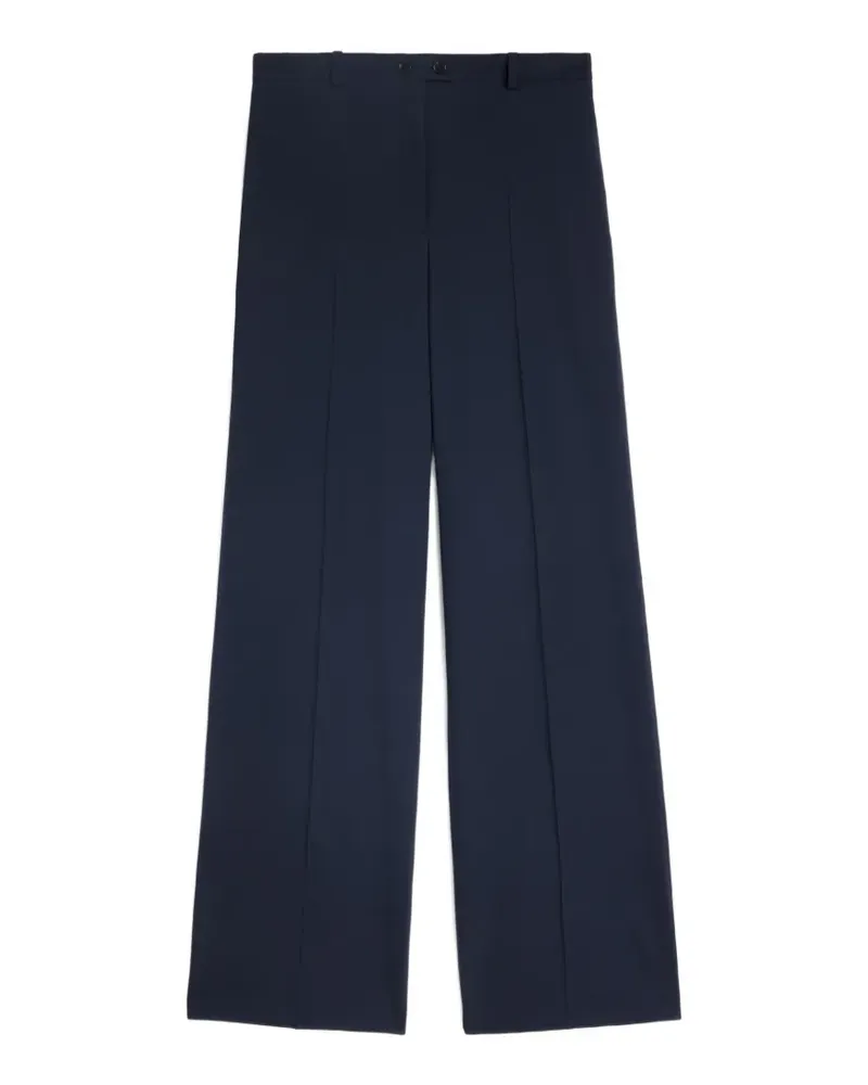 Jil Sander Cady Hose aus Wolle - Blau Blau