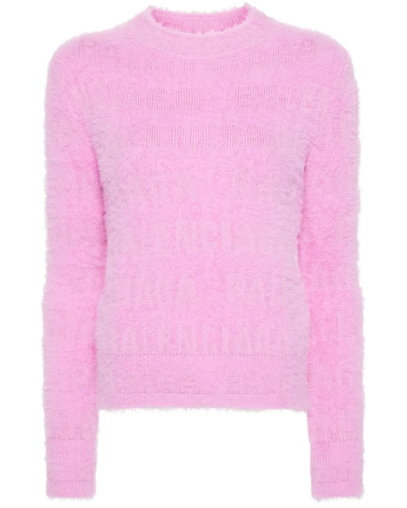 Balenciaga Bal Horizontal Pullover Rosa