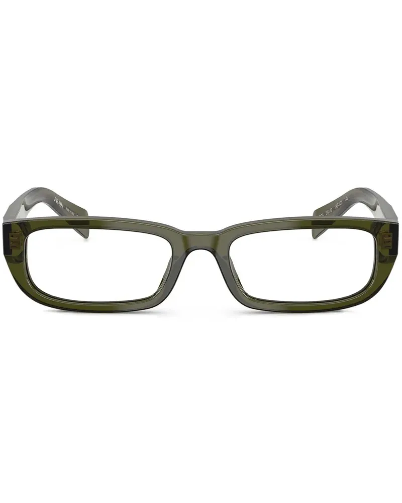 Prada Brille mit eckigem Gestell - Grün Grün