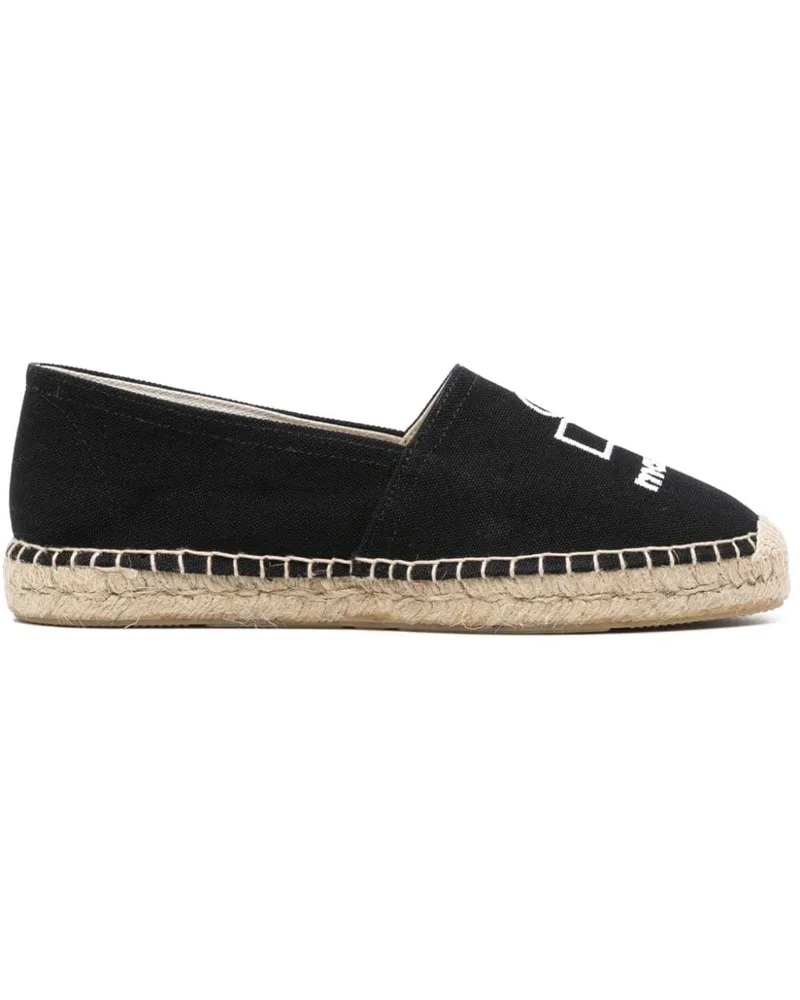 Isabel Marant Canae Logo Espadrilles - Schwarz Schwarz