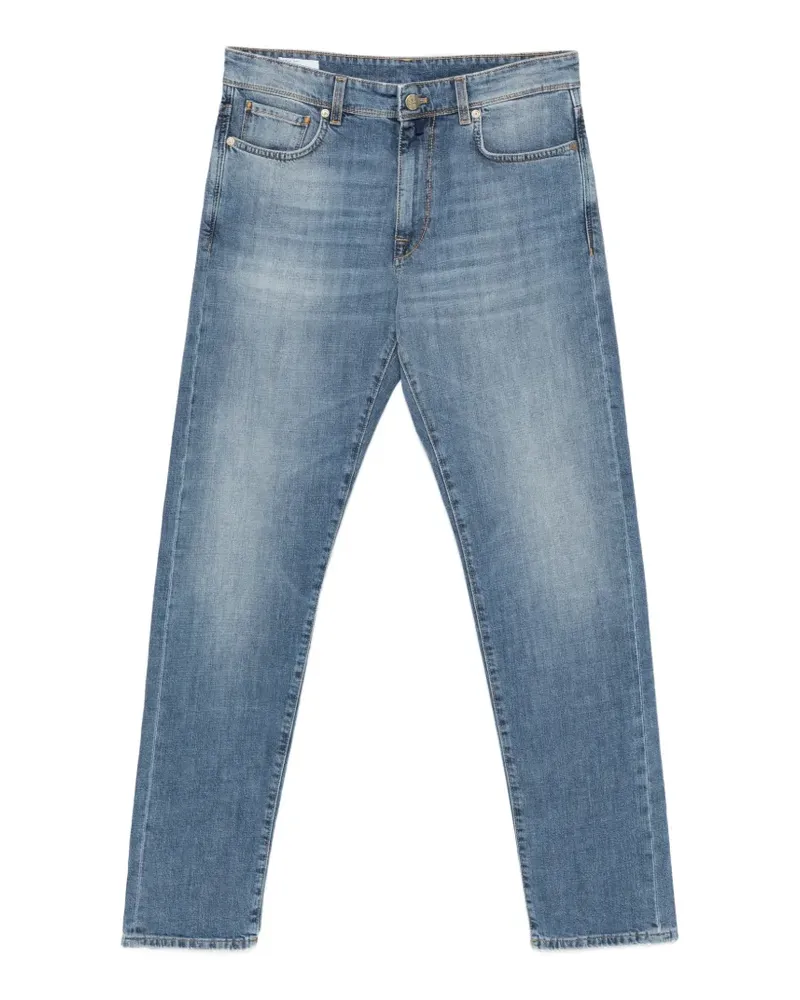 Incotex belt-loop pocket jeans - Blau Blau