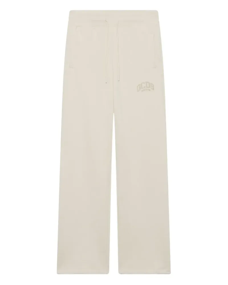 GCDS Hose mit Logo-Print - Nude Nude