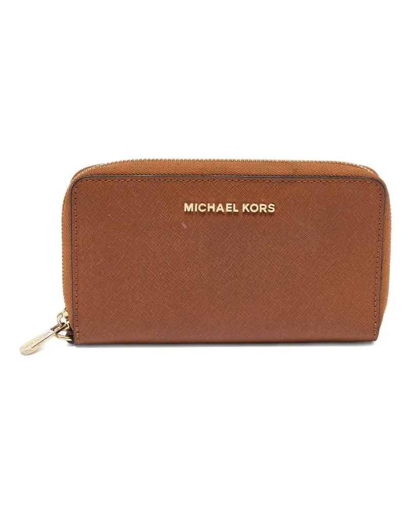 Michael Kors Pre-owned Portemonnaie aus Leder - Braun Braun