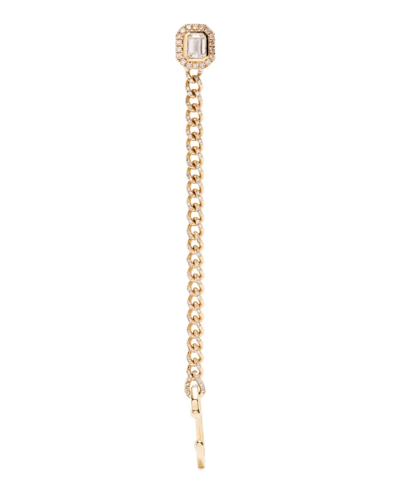 SHAY 18kt Halo Link Gelbgoldarmspange Gold