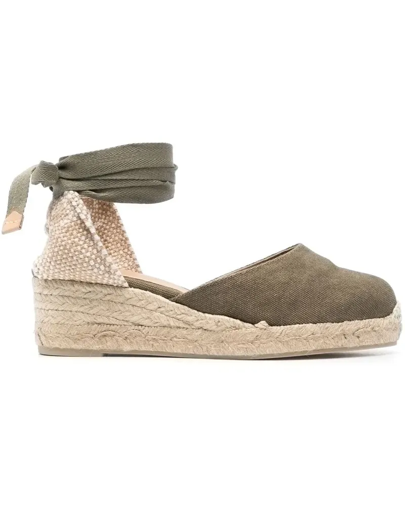 Castañer Wedge-Espadrilles - Grün Grün