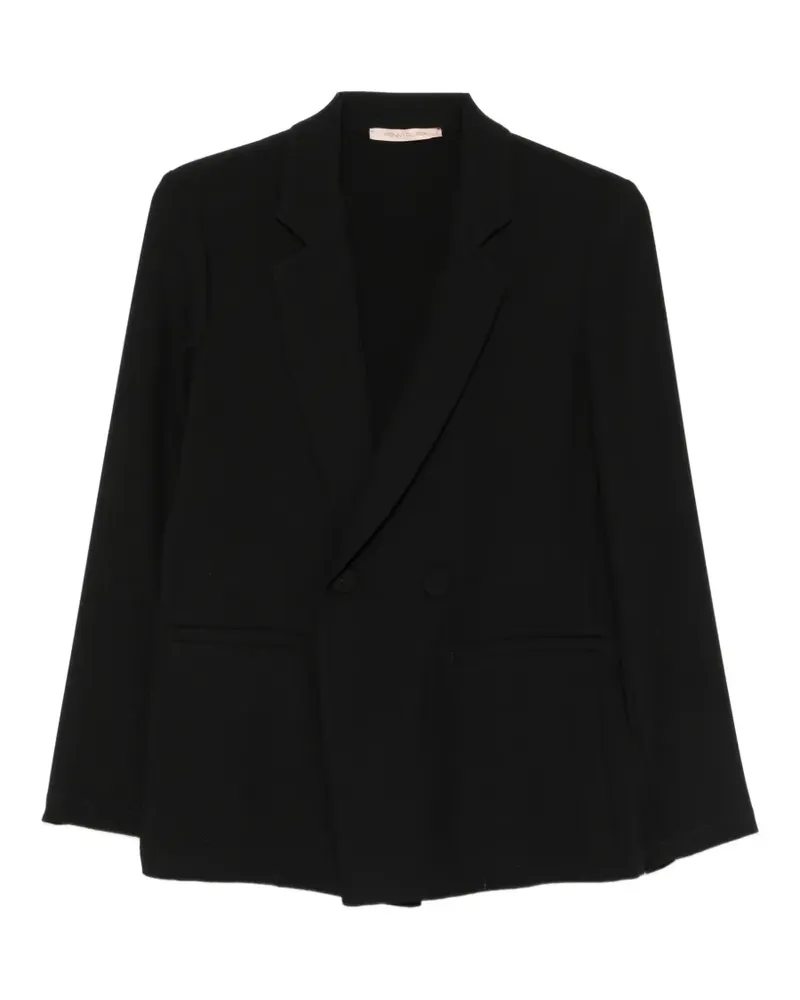 Pennyblack double-breasted notched-lapels blazer - Schwarz Schwarz