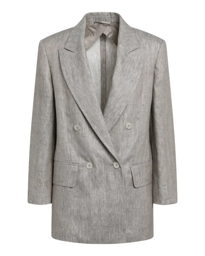 Max Mara Olimpia double-breasted blazer - Grau Grau