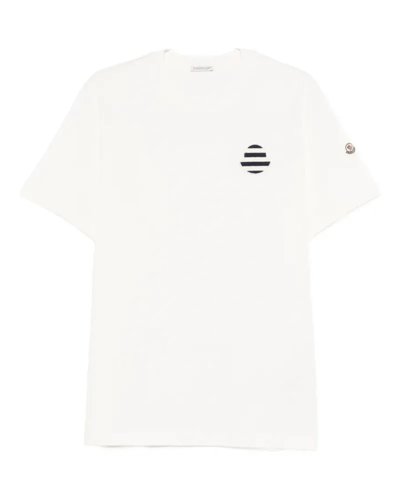 Moncler graphic T-shirt - Nude Nude