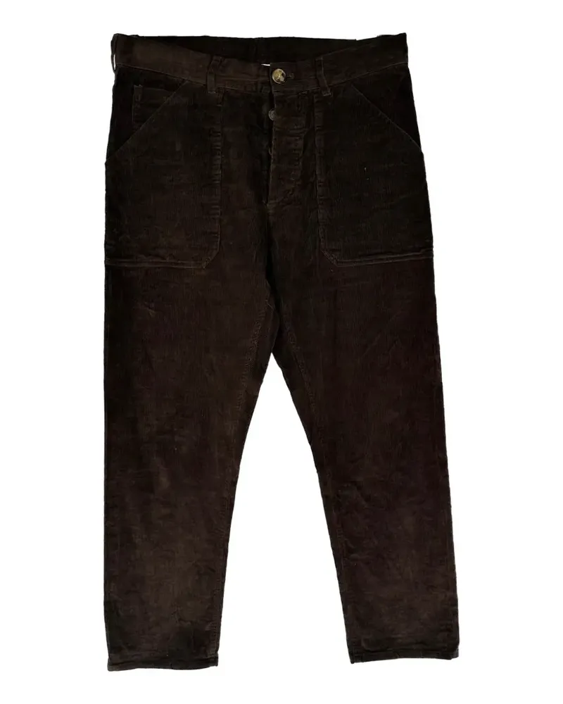 Nanushka Cordhose mit verdeckten Knöpfen - Braun Braun