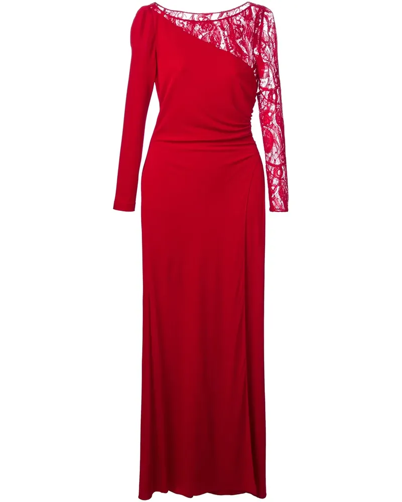 Emilio Pucci long lace insert dress - Rot Rot