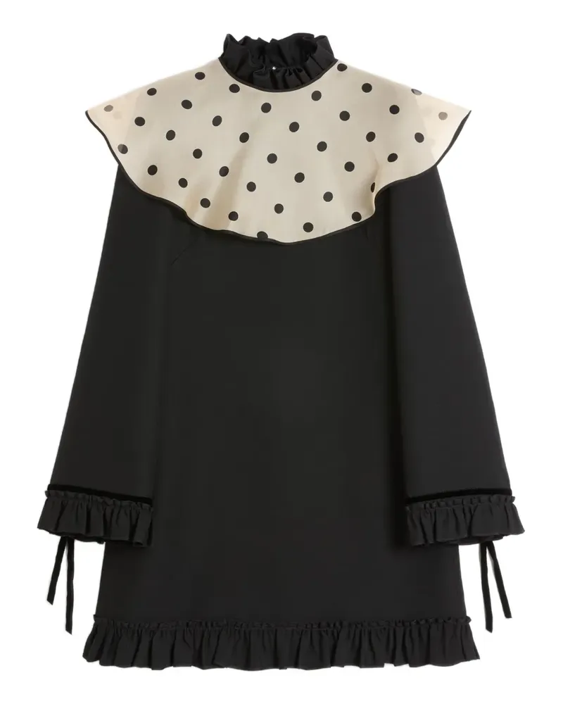 Valentino Garavani Crepe Couture Minikleid - Schwarz Schwarz