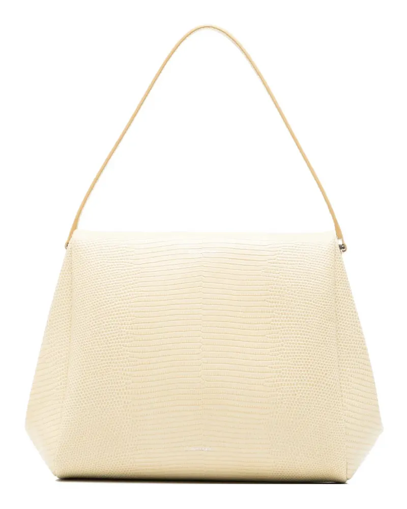 Calvin Klein Tina logo-print shoulder bag - Nude Nude