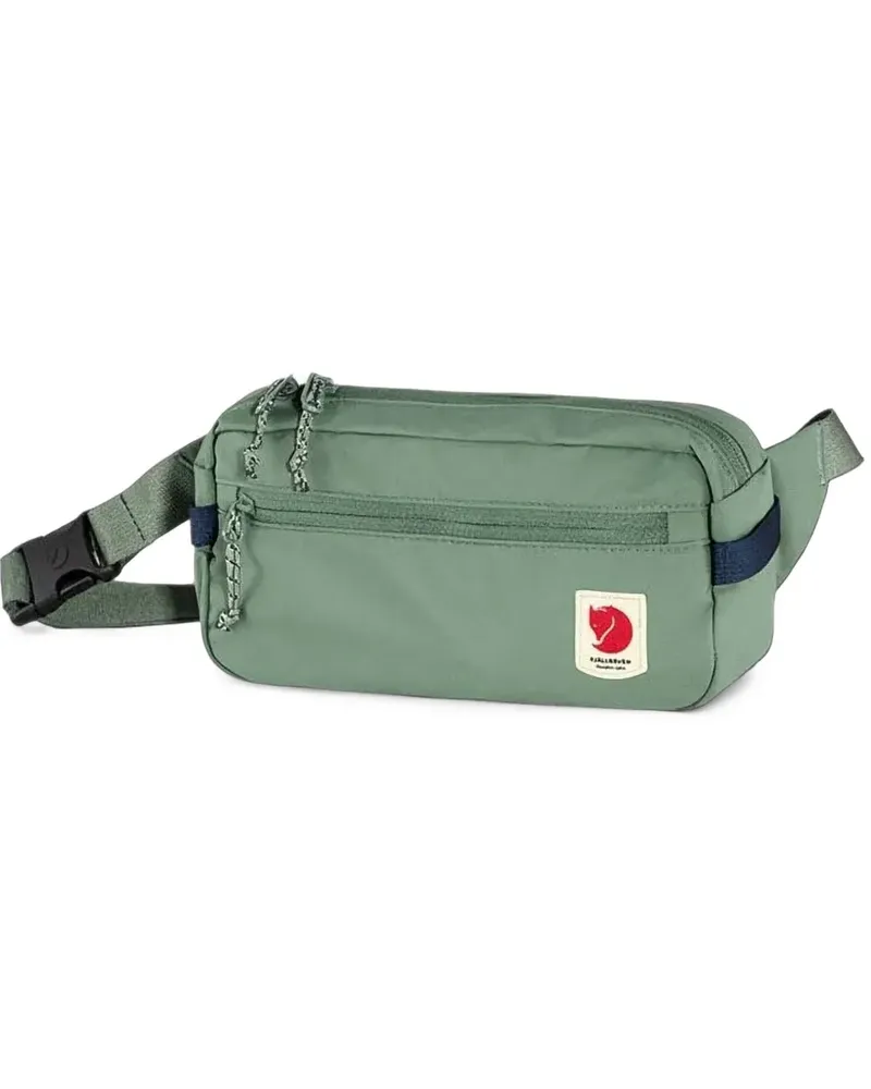 Fjäll Räven logo-patch belt bag - Grün Grün